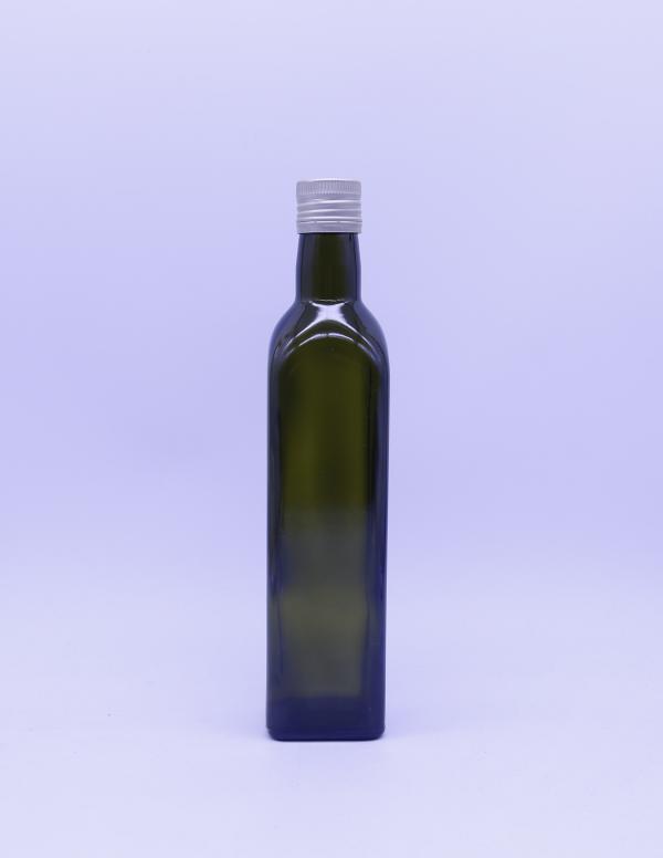 金、黑蓋油品橄欖綠方瓶